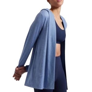 Athleta Cardigan Uptempo Wrap  – Small – Quarry Cottage Blue